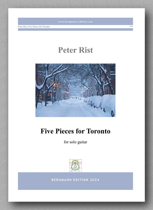 Five Pieces for Toronto by Peter Rist - preview of the cover