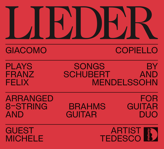 LIEDER by Schubert and Mendelssohn (CD)