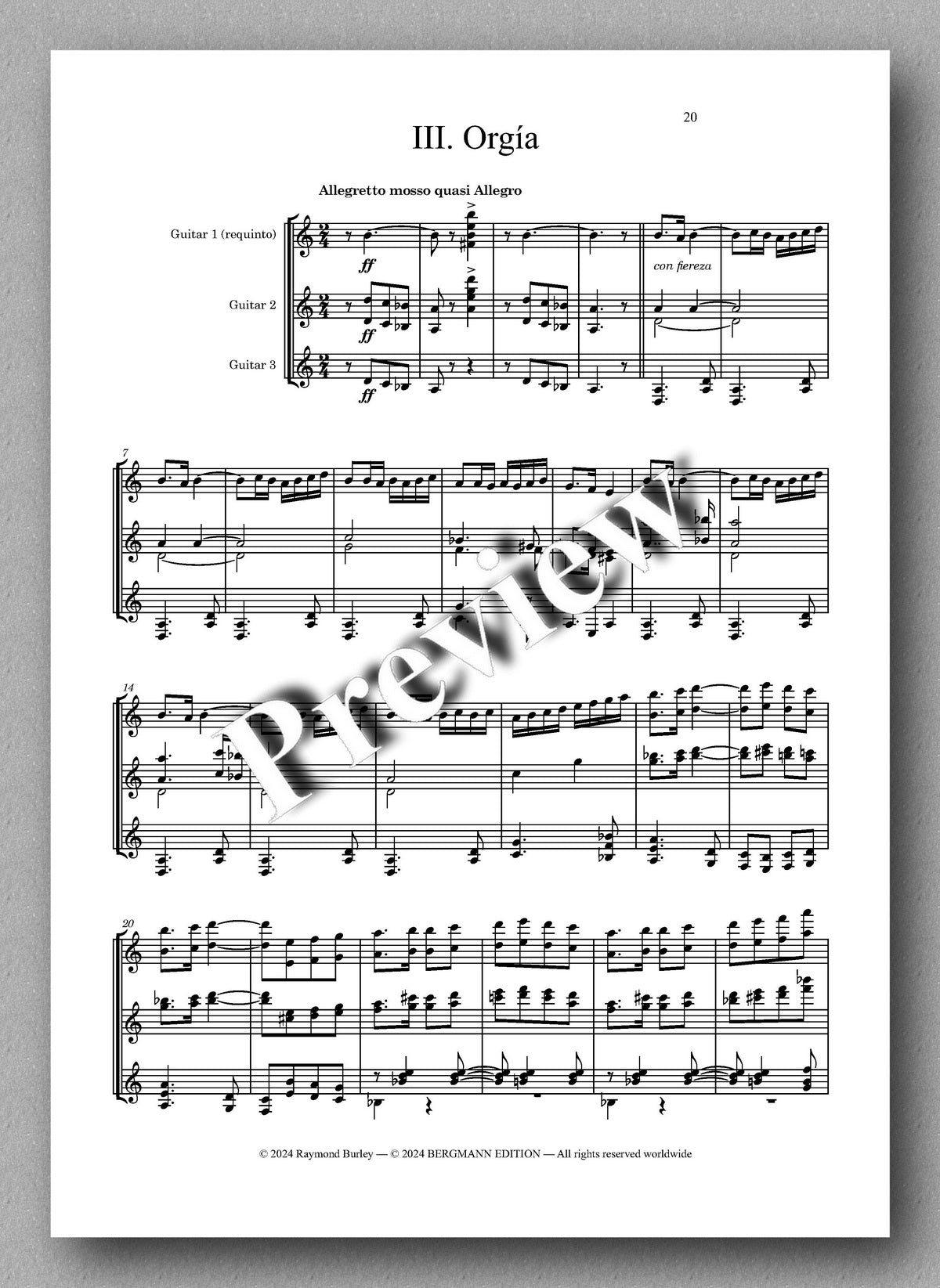 Joaquín Turina, Danzas Fantásticas, op.22 - Preview of the music score 5