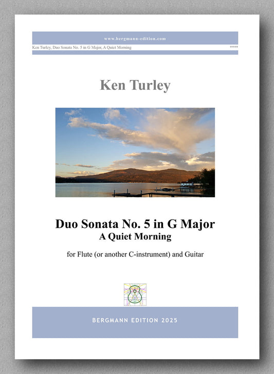 Ken Turley, Duo Sonata No. 5 in G Major, A Quiet Morning - preview of the cover