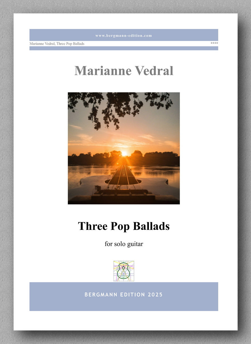 Marianne Vedral, Three Pop Ballads - preview of the cover