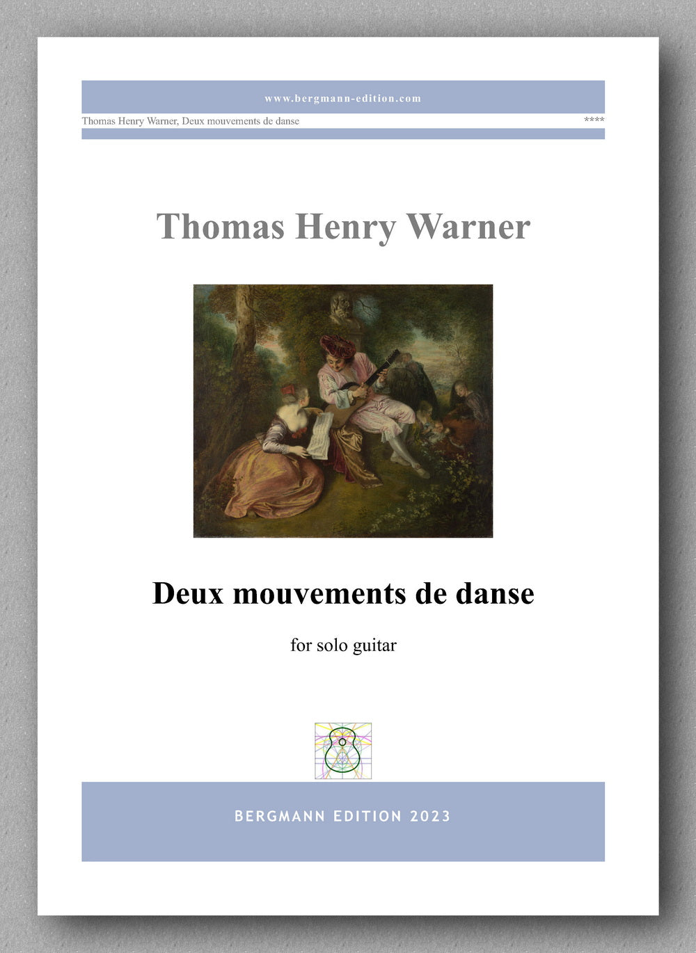 Deux mouvements de danse, by Thomas Henry Warner - preview of the cover