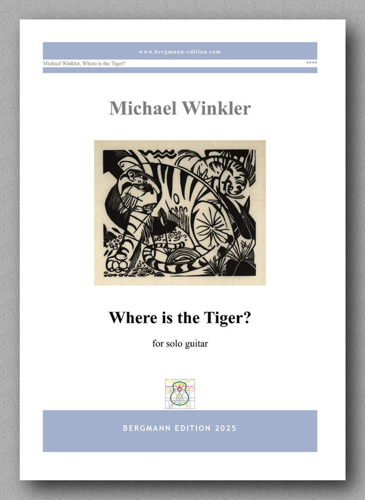 Michael Winkler, Where is the Tiger? - preview of the cover