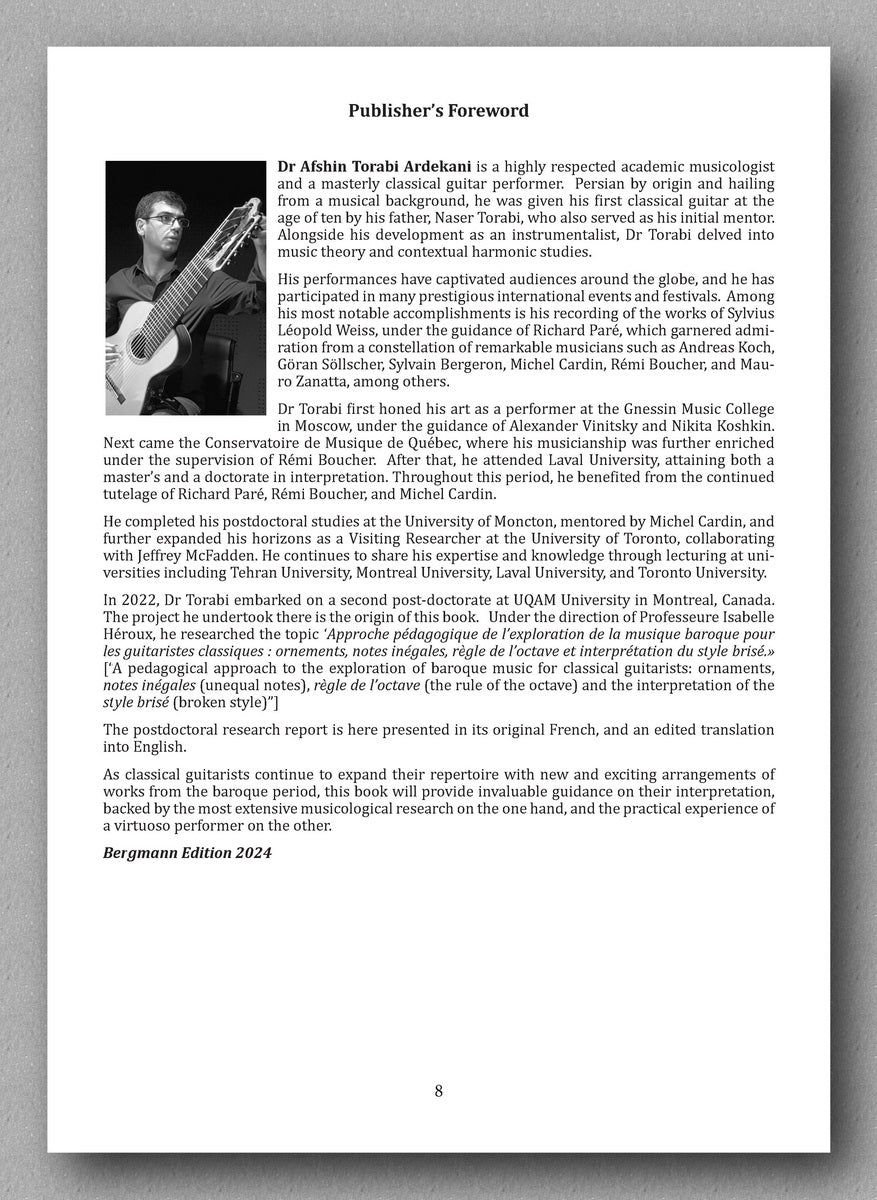 Torabi, Interpreting Baroque Music - preview