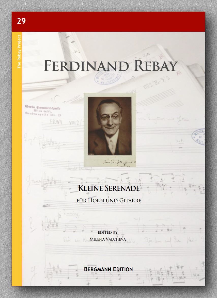 Rebay [029], Kleine Serenade für Horn und Gitarre - preview of the cover