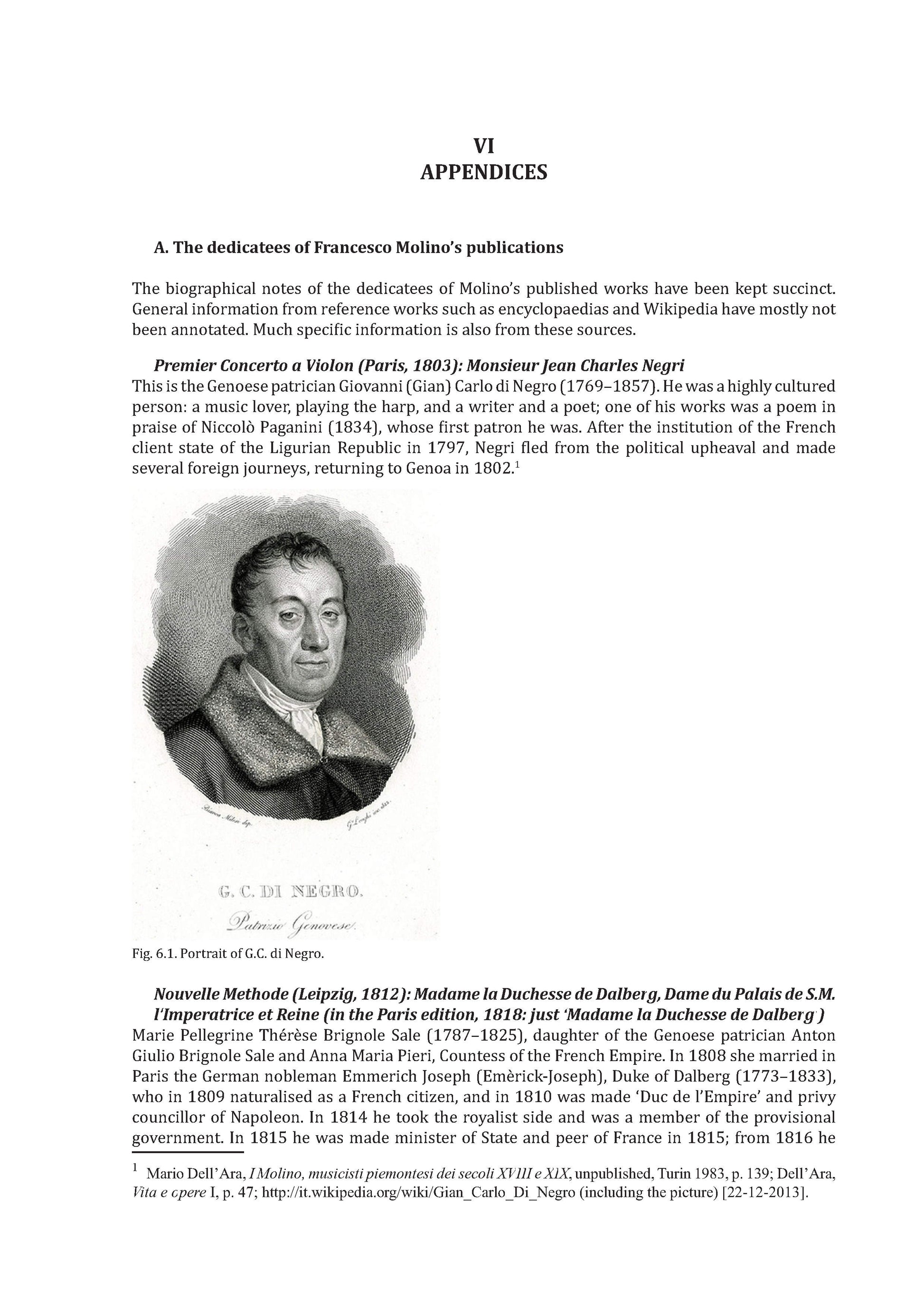 Burgers, FRANCESCO MOLINO (1768–1847), GUITARIST AND VIOLINIST, LIFE AND WORKS