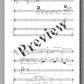 Louis Franz Aguirre, Butterfly's Wings - preview of the music score 2