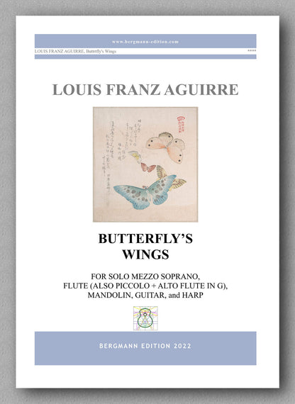 Louis Franz Aguirre, Butterfly's Wings - preview of the cover
