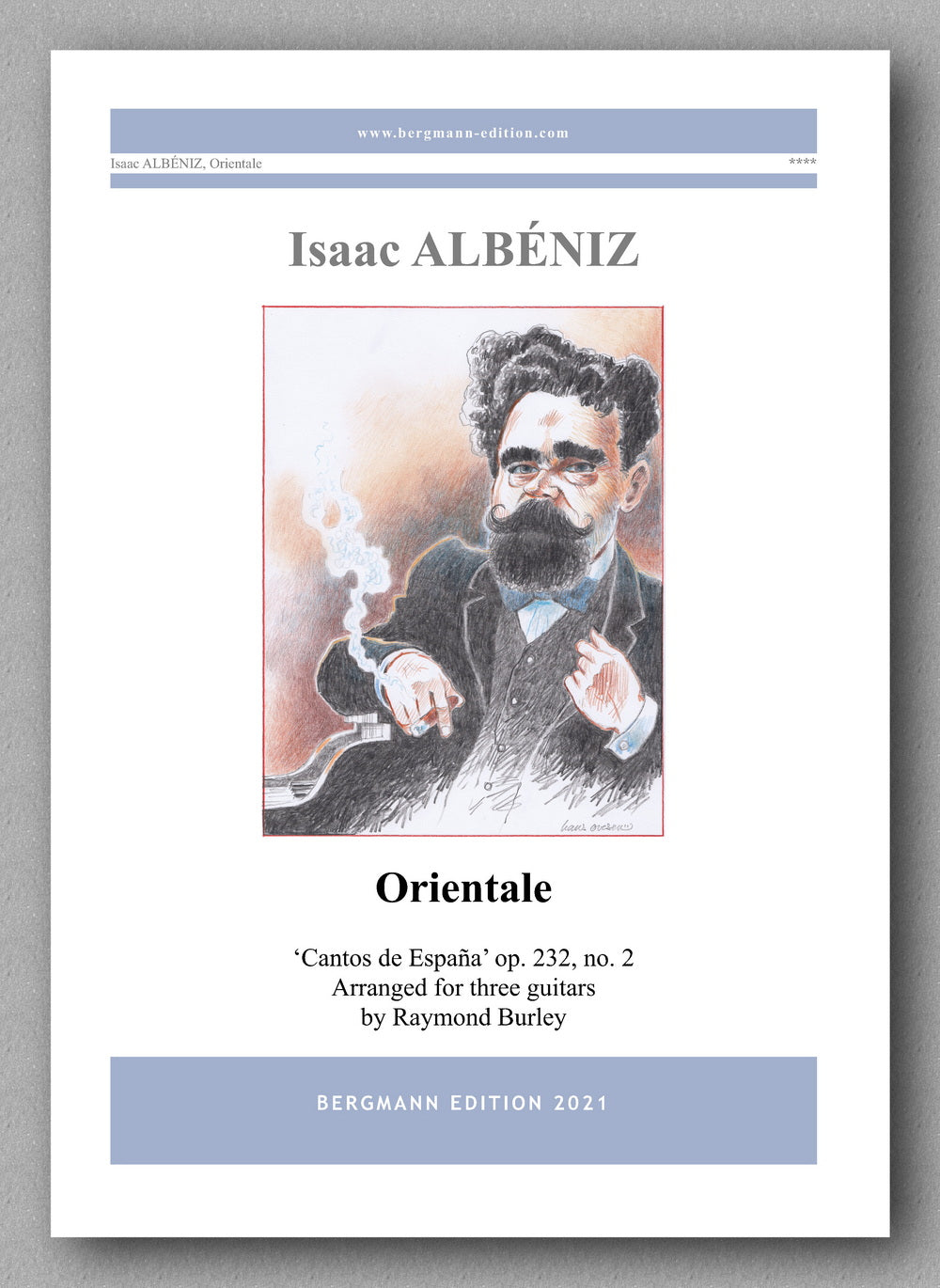 Albéniz-Burley, Orientale - cover