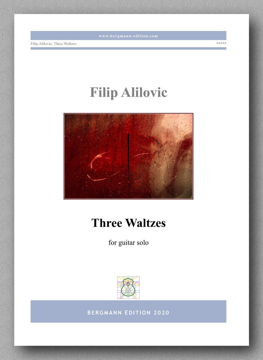 Filip Alilovic, Three Waltzes - preview of the cover