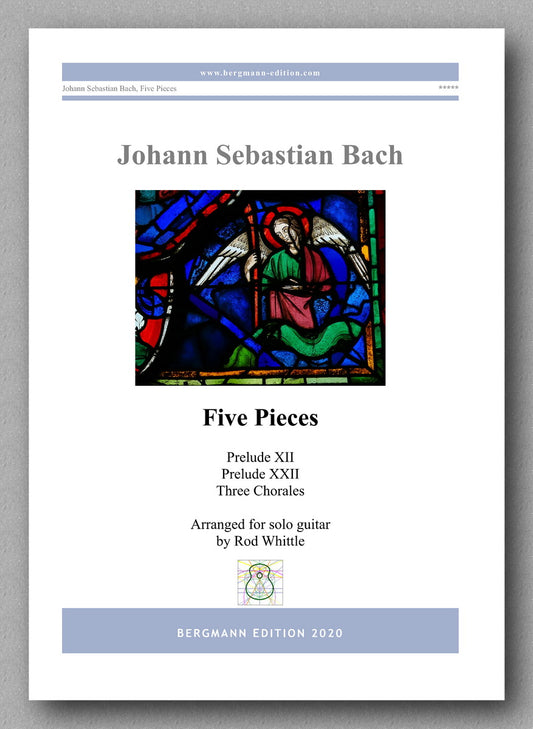 Bach-Whittle, Five pieces - preview of the cover