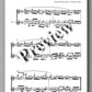 Bach-Schley, Seven Duets - preview of the music score 2
