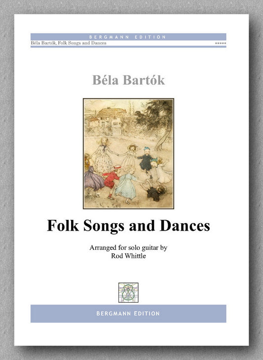 Bartok - Whittle, Folk Songs and Dances - preview of the cover