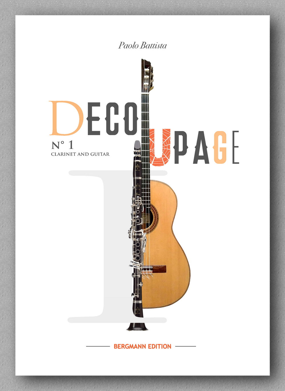 Decoupage n° 1 by Paolo Battista - preview of the cover