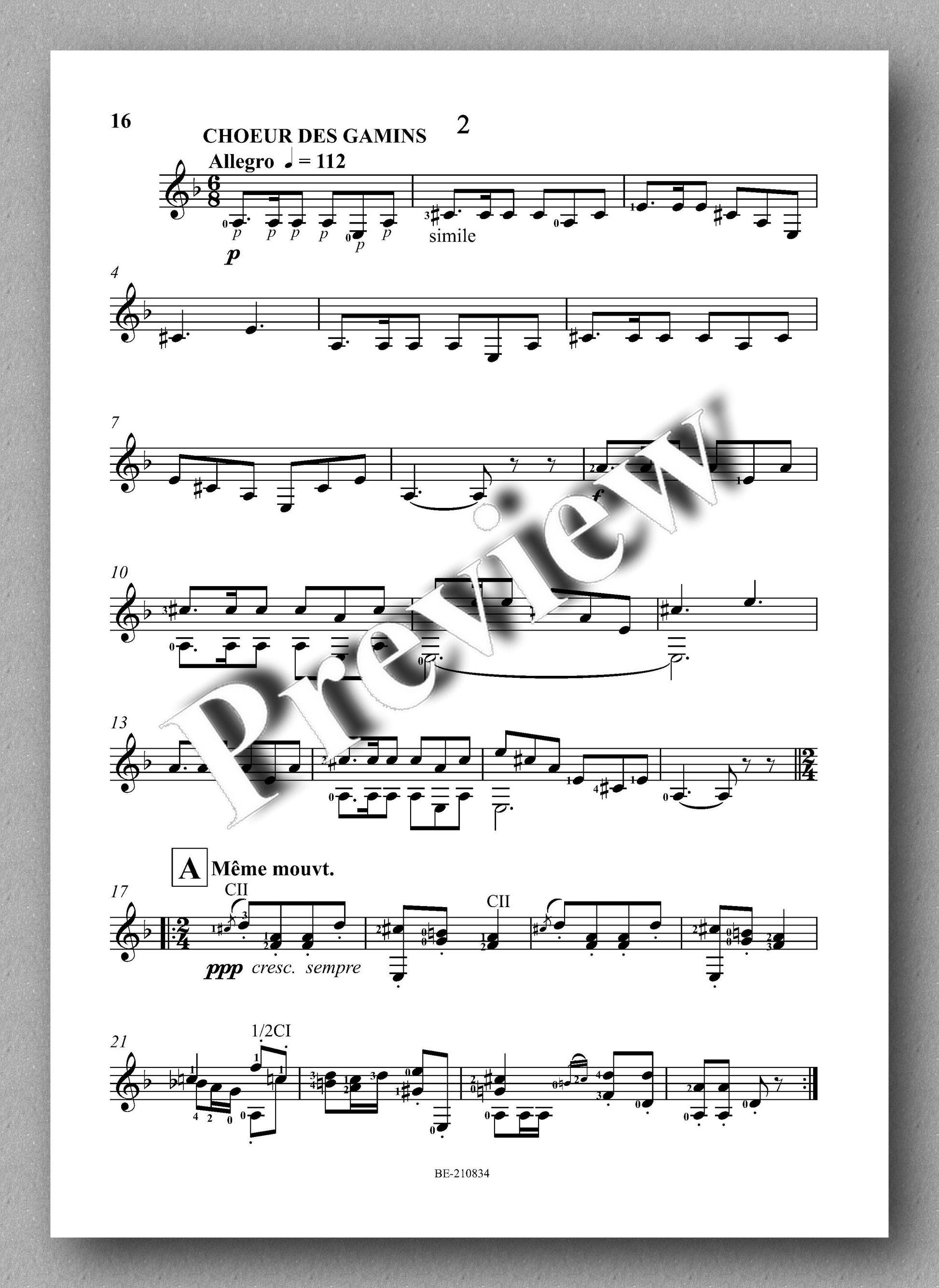 Bizet-Mourey, Grand Solo - music score 2