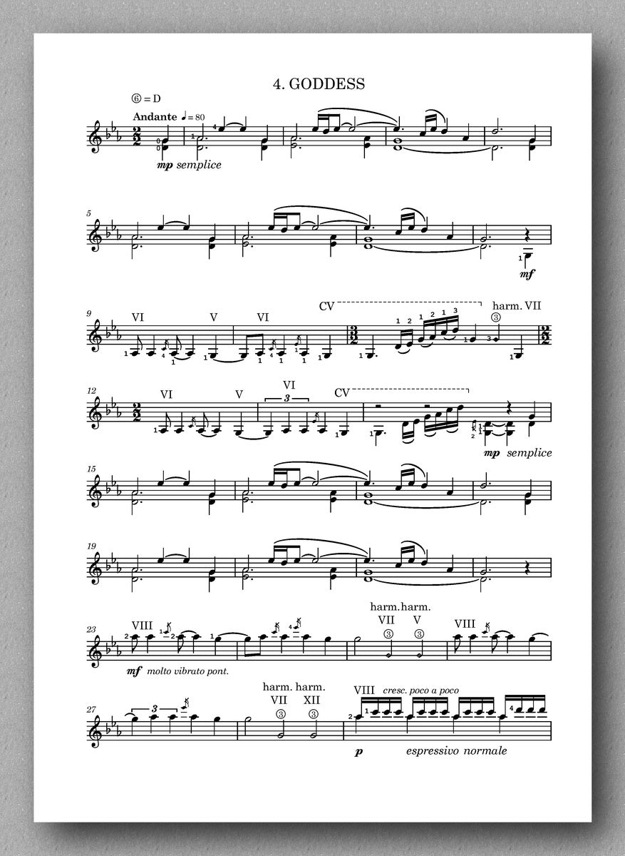 Lincoln Brady:  APHRODITE KNIDOS - preview of the score 3