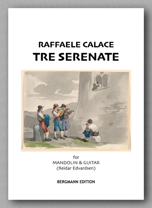 Calace-Edvardsen, Tre Serenate - cover