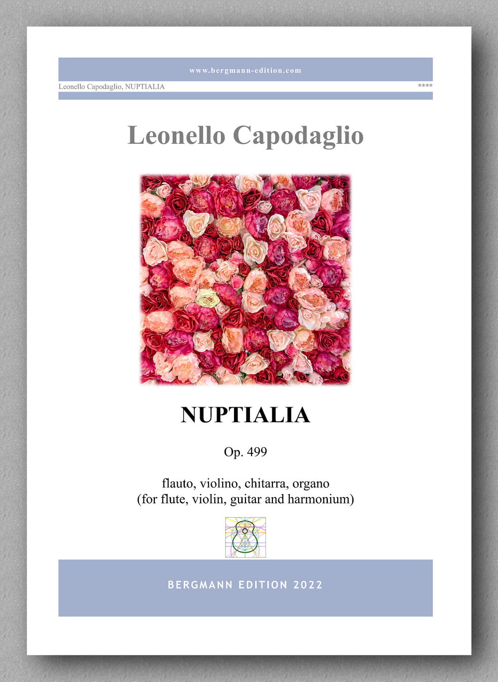 NUPTIALIA, op. 499 by Leonello Capodaglio - cover