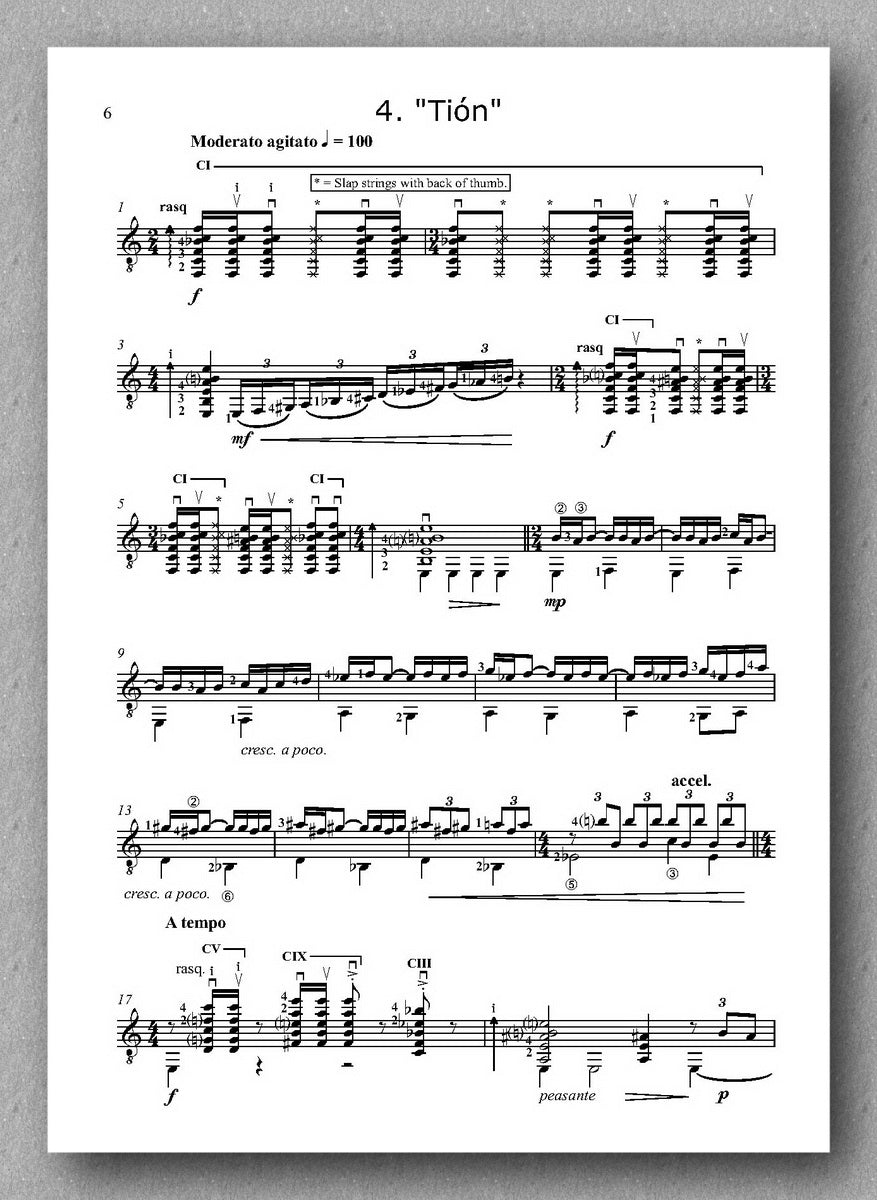 Chadwick, Four Abbrevations - preview of the music score 2
