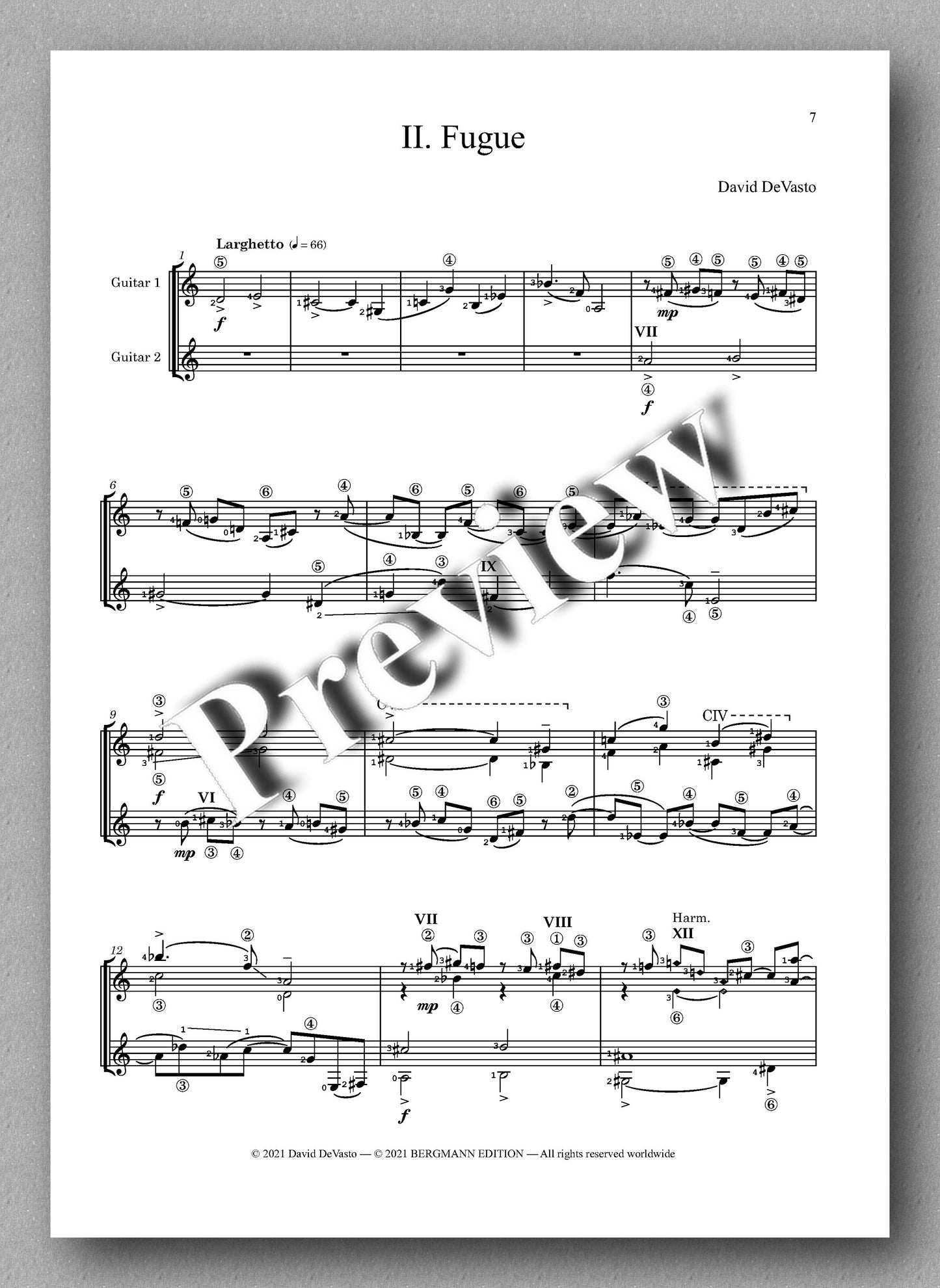 DeVasto, Sagrada - music score 2