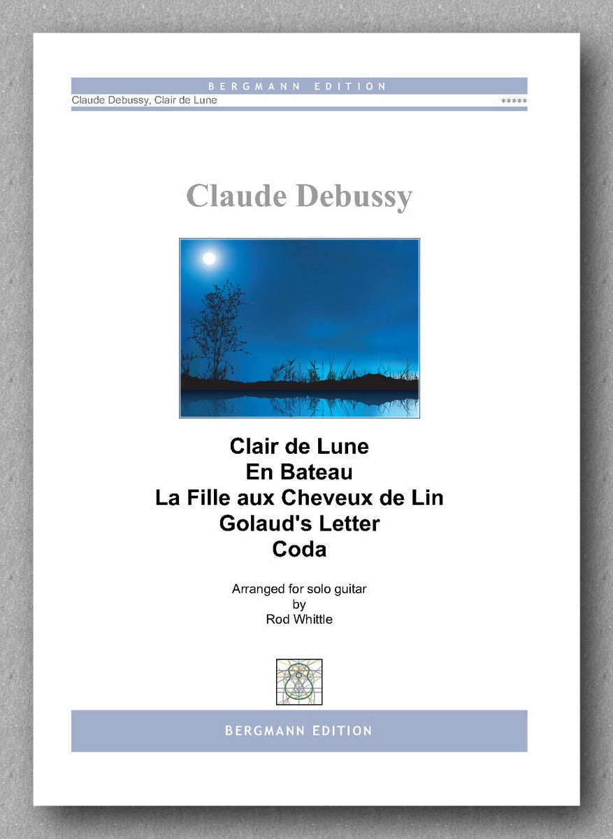 Claude Debussy, Clair de lune - preview of the cover