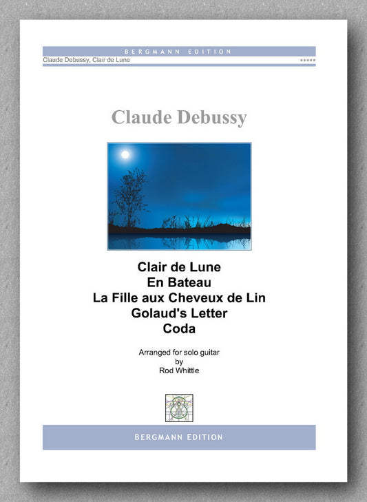 Claude Debussy, Clair de lune - preview of the cover