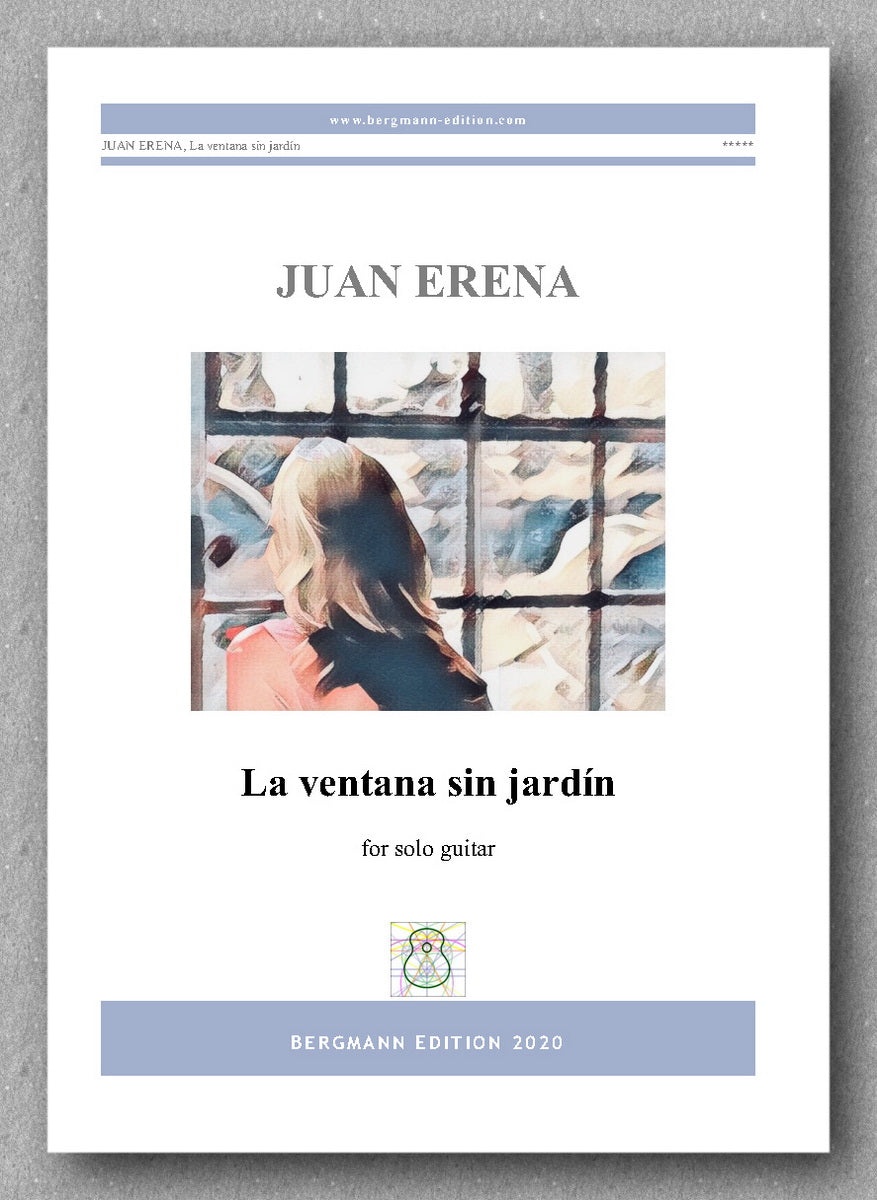 Juan Erena, La ventana sin jardín - preview of the cover
