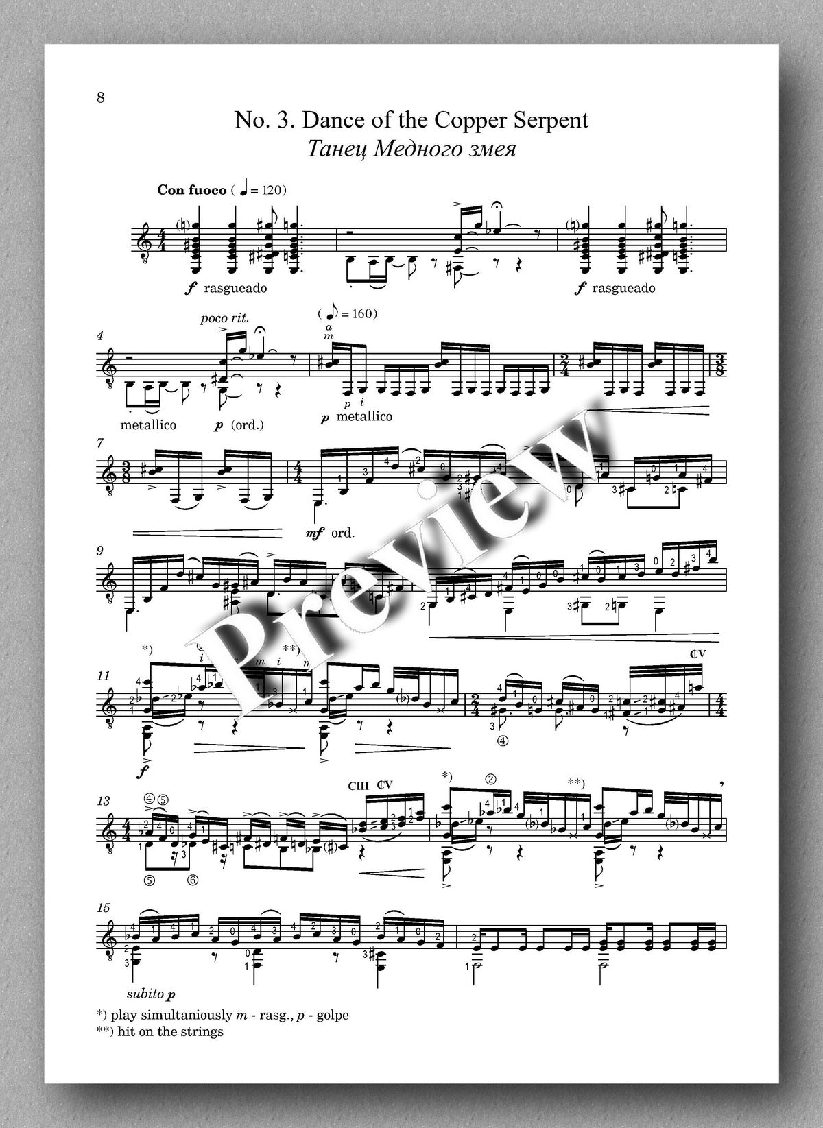 Gorelova, Biblical Motifs - music score 3