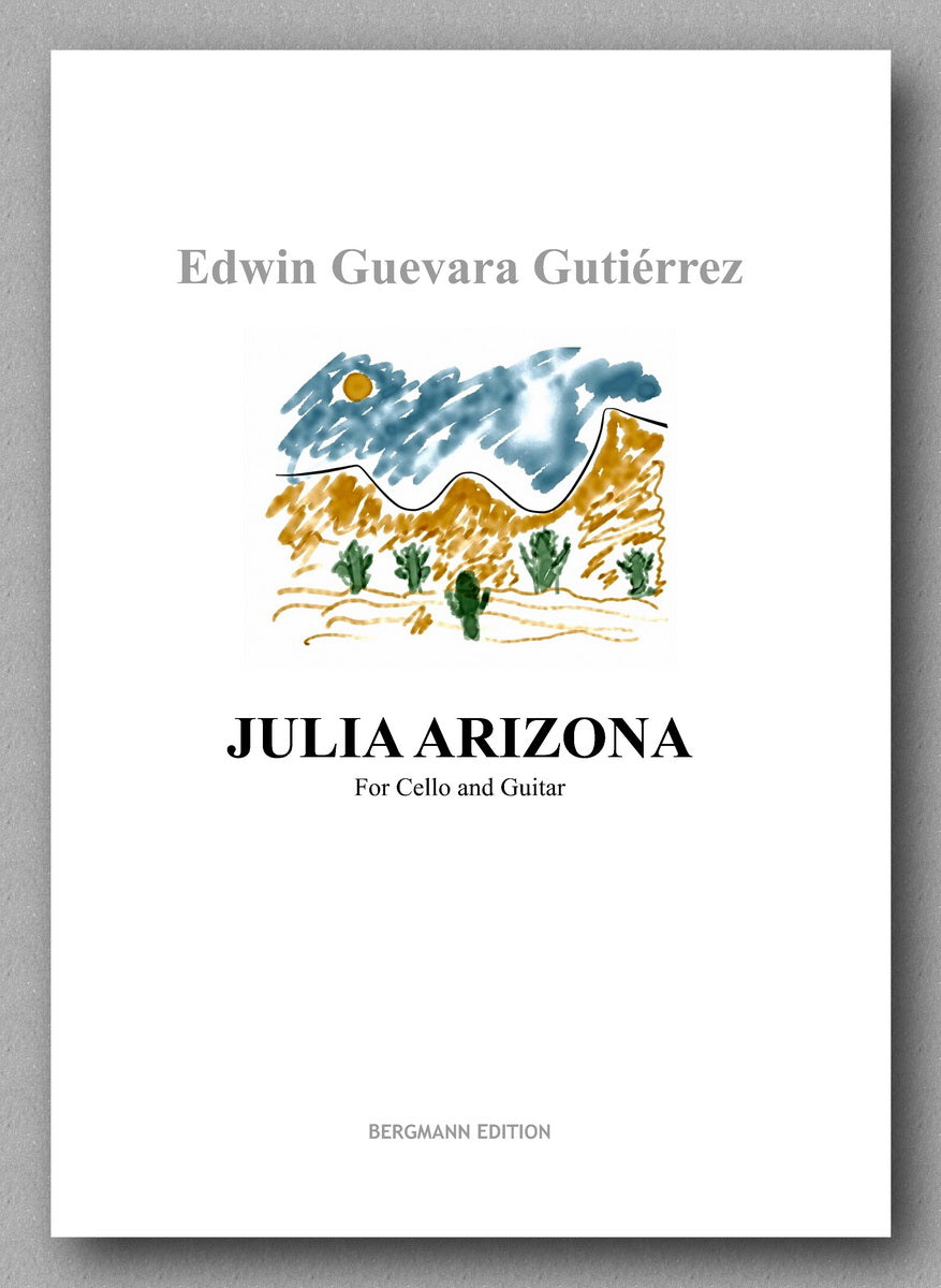 JULIA ARIZONA by Edwin Guevara Gutiérrez - preeview of the cover