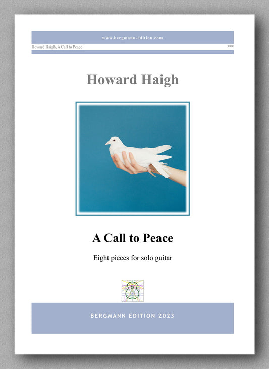 Howard Haigh, A Call to Peace - preview of the cover