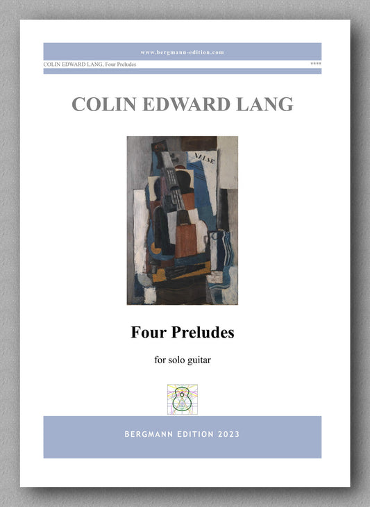Colin Edward Lang, Four Preludes - preview of the cover