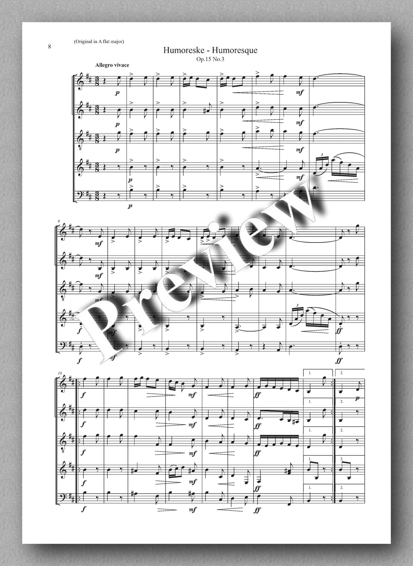 Lund-Edvardsen, NORSKE SMAASTUBBER - music score 3