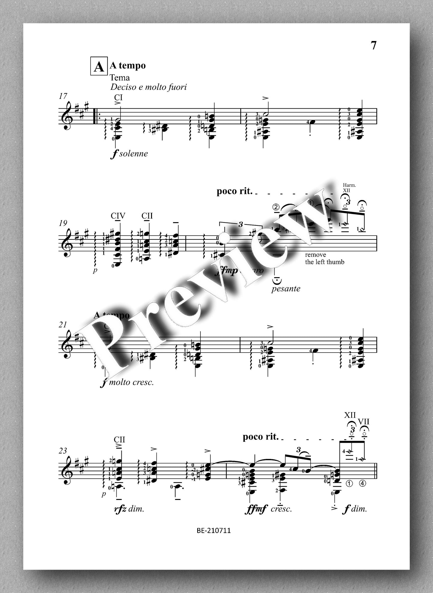 Mourey, Valse Chinoise - music score 3