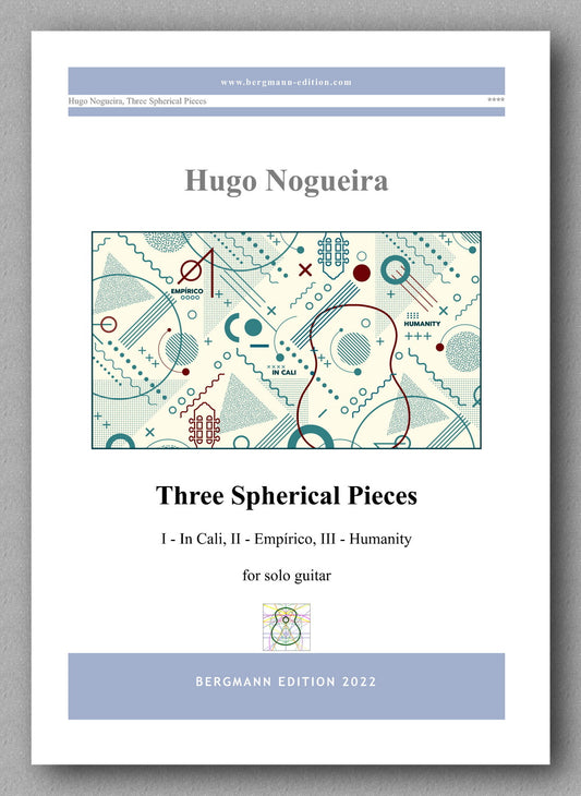 Hugo Nogueira,  Three Spherical Pieces - preveiw of the cover