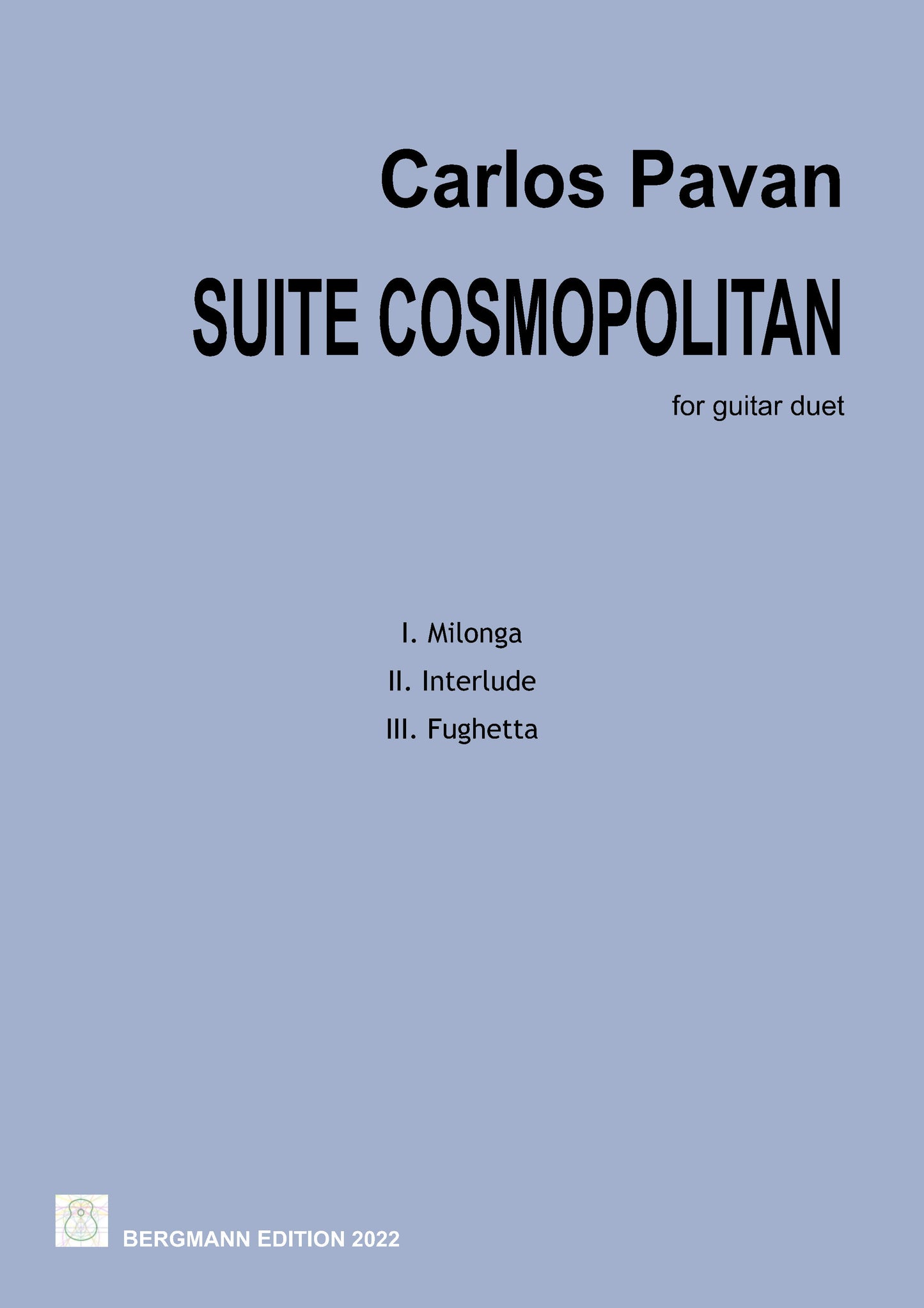 Carlos Pavan, Suite Cosmopolitan - cover