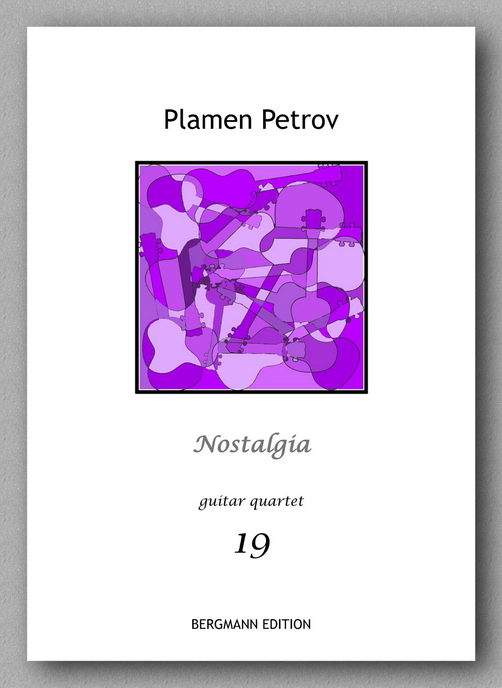 Petrov, Nostalgia, guitar quartet 19 - cover