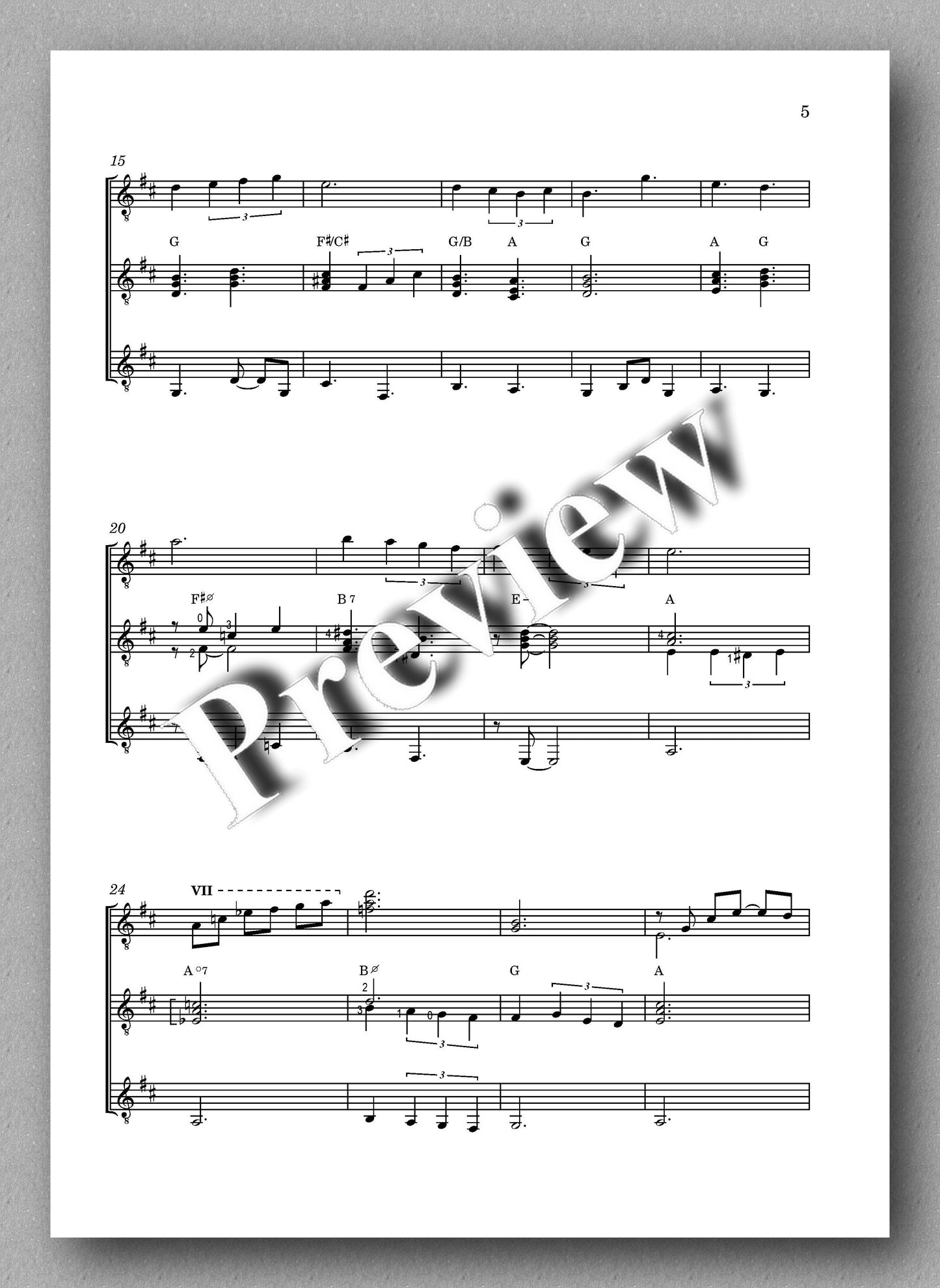 Plamen Petrov, Pictures From Yesterday - preview of the music score 2