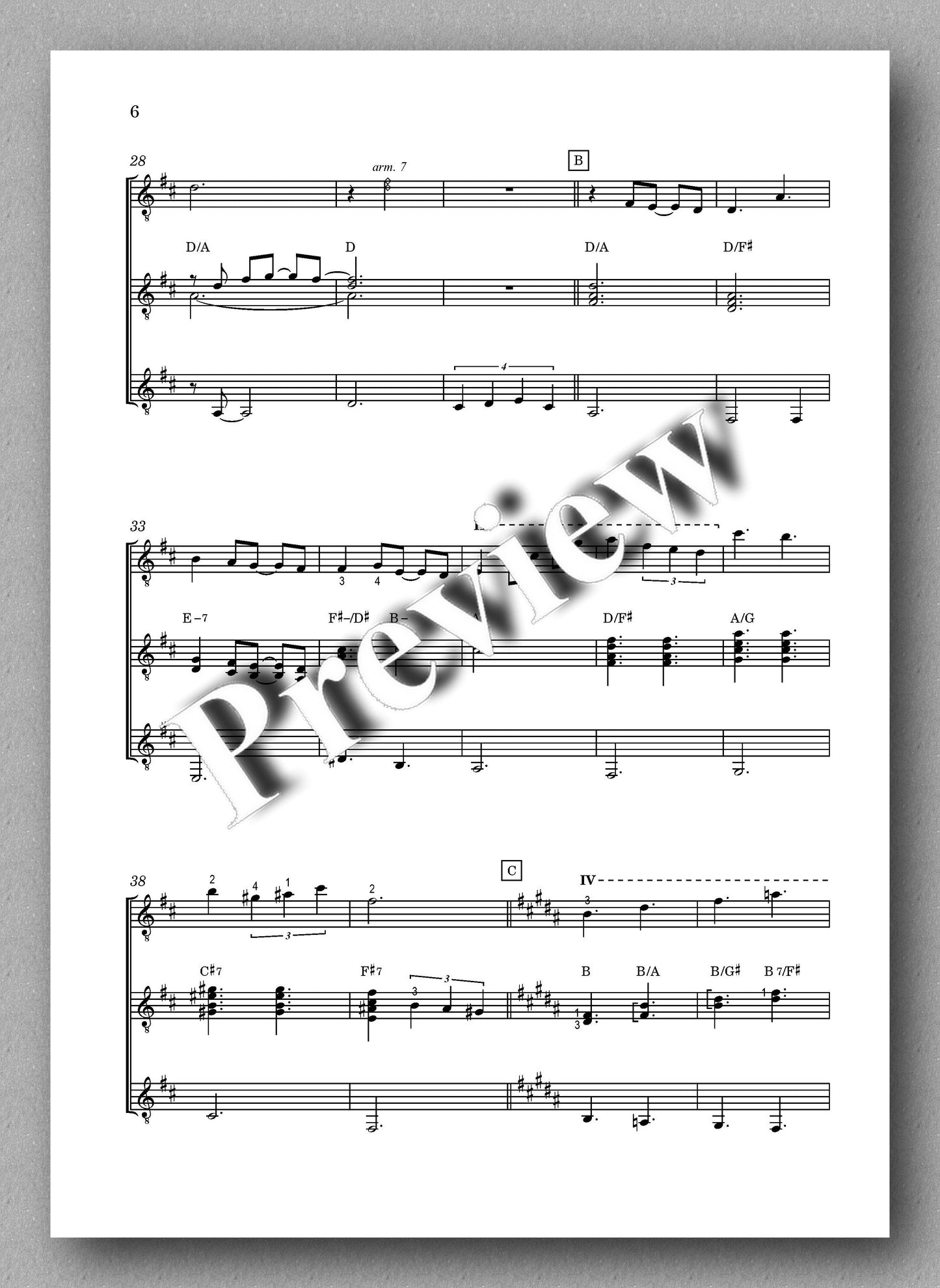 Plamen Petrov, Pictures From Yesterday - preview of the music score 3
