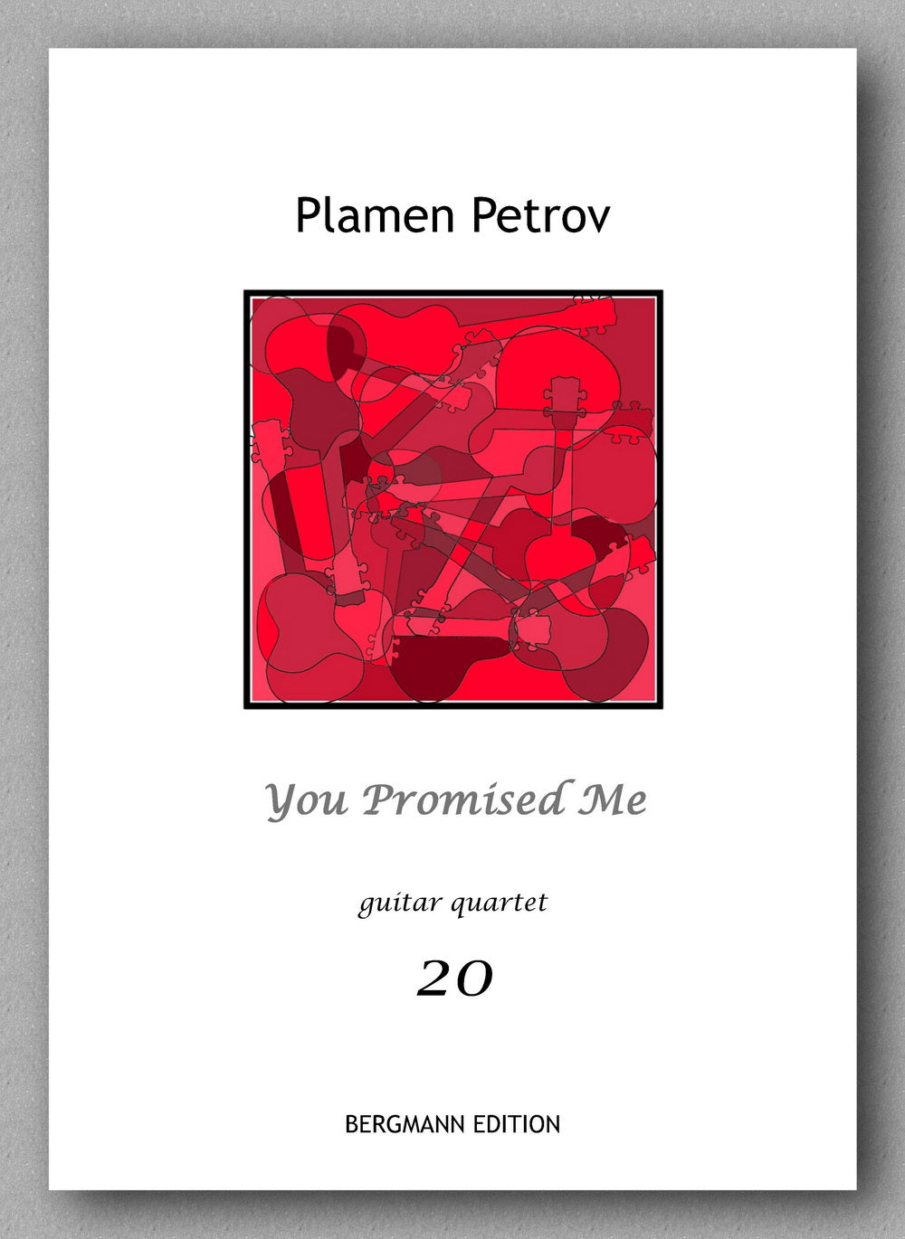 Petrov, You Promised Me, guitar quartet 20 - cover
