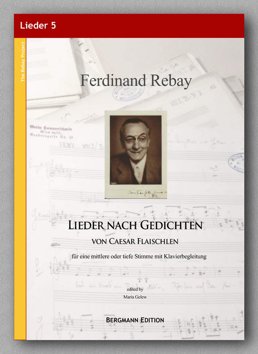 Ferdinand Rebay, Lieder nach Gedichten von Caesar Flaischlen - preview of the cover