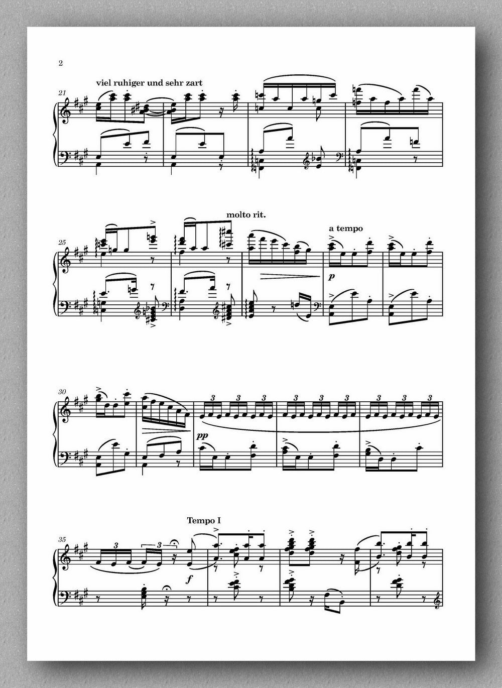 Rebay, Klavier no. 2, 'Drei Pierette-Lieder' für Klavier zweihändig