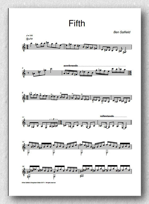 Salfield, Five Preludes