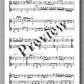 Scarlatti-Tabisz, Sonata A minor (KV 149), duet - music score 2