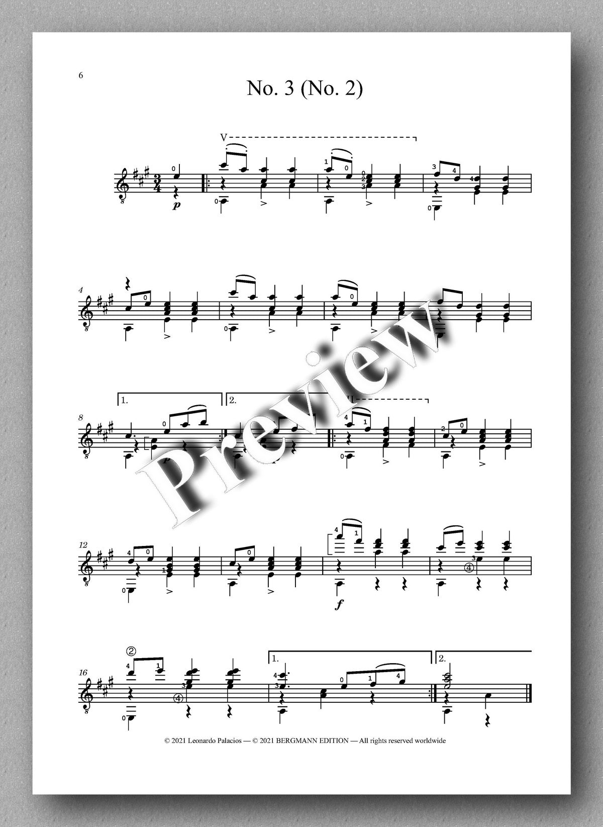 Frantz Schubert, Six Valses Nobles op. 77 - music score 2