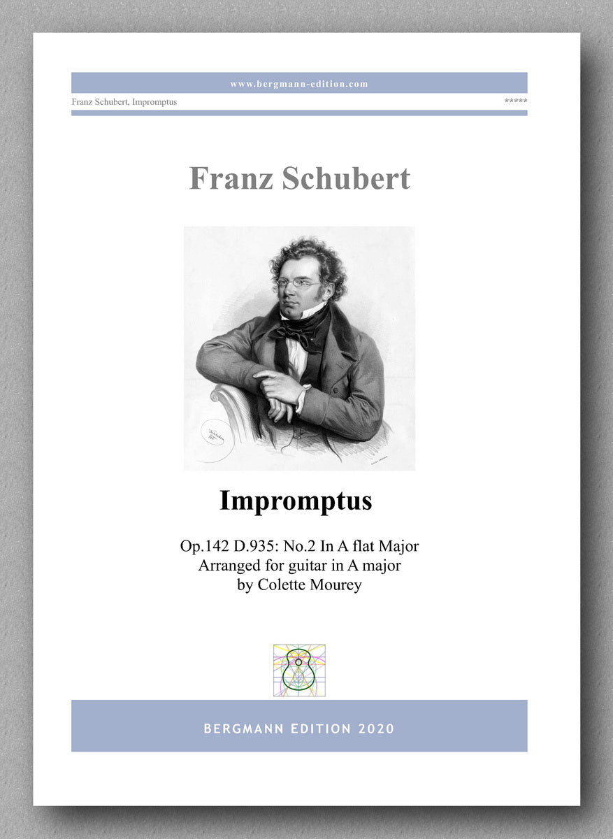 Franz Schubert, Impromptus - preview of the cover