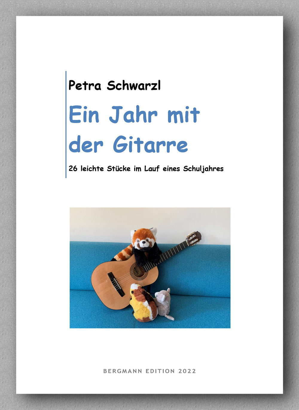 Ein Jahr mit der Gitarre by Petra Schwarzl - cover