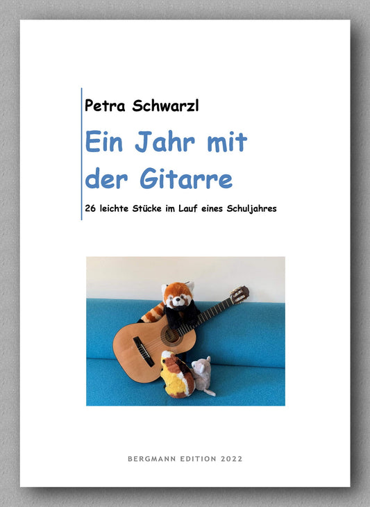 Ein Jahr mit der Gitarre by Petra Schwarzl - cover