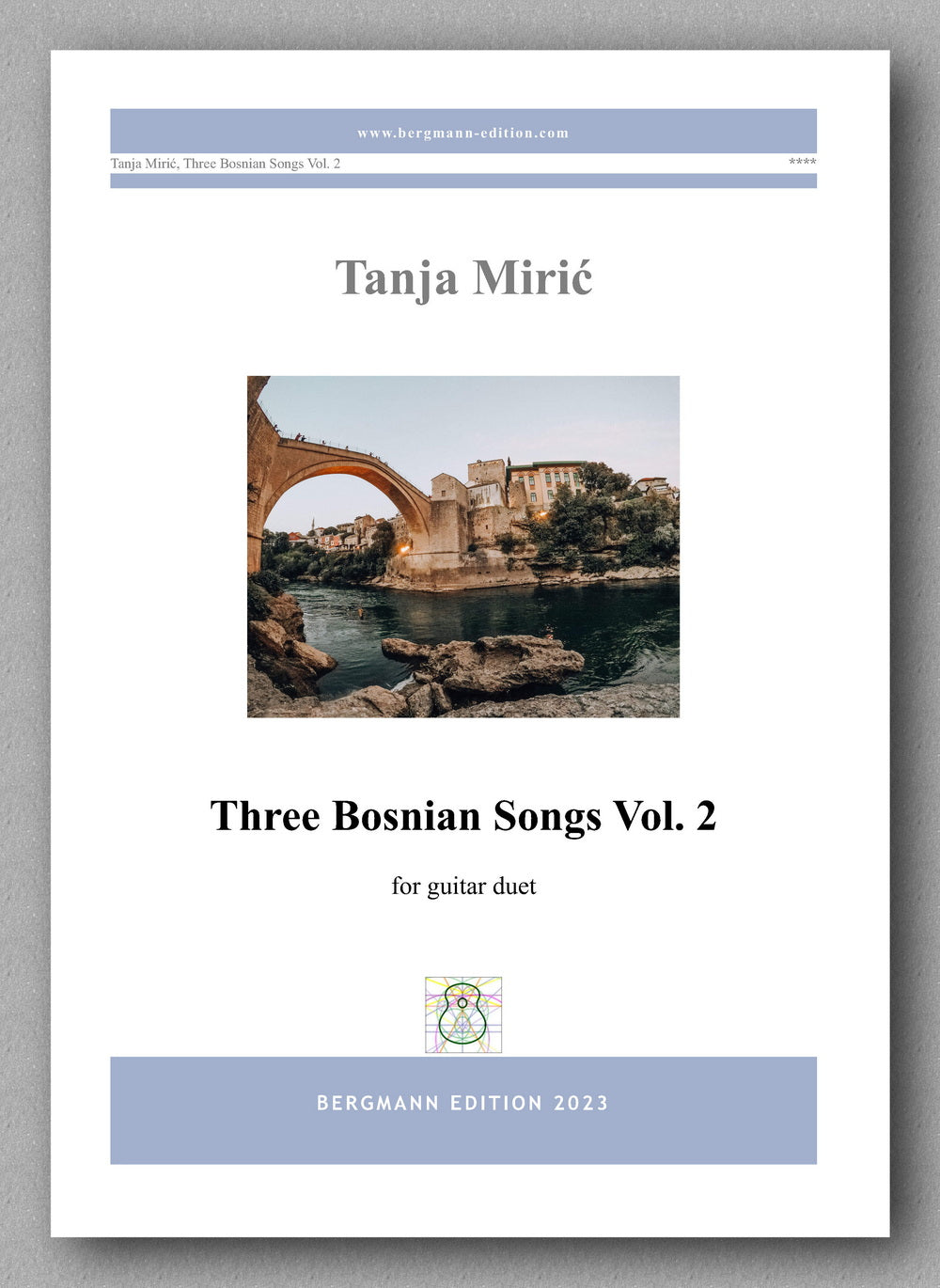 Tanja Mirić, Three Bosnian Songs, vol. 2 - preview of the cover