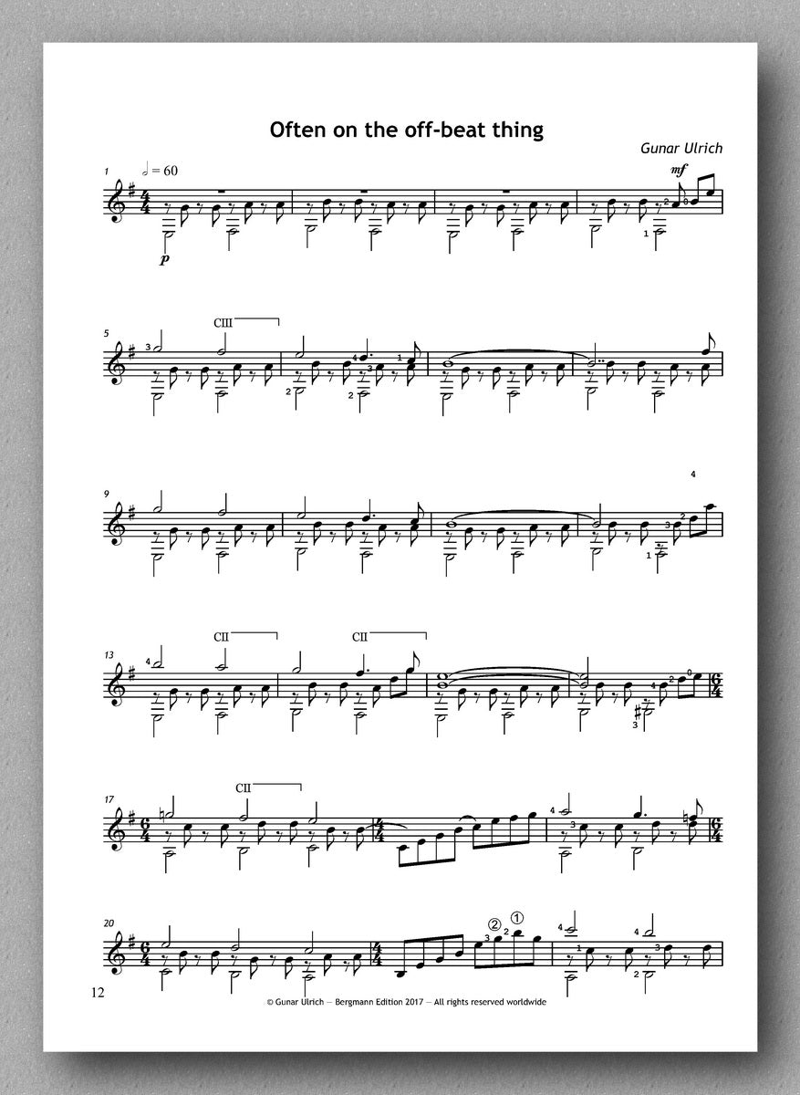 Ulrich, Suite Little Things