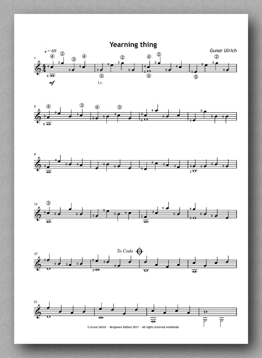 Ulrich, Suite Little Things